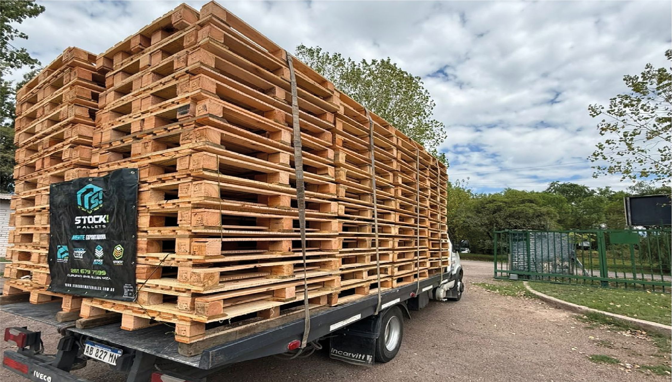 Producción de pallets